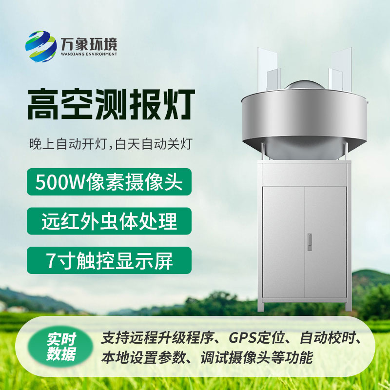 高空測(cè)報(bào)燈，創(chuàng)新監(jiān)測(cè)草地貪夜蛾新方式